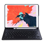 T098B Integrated Ultra-thin Candy Colors Bluetooth Keyboard Protective Case for iPad Air 11 2024 / 2025 / Air 4 10.9 inch 2020, with Stand & Pen Slot, T098B