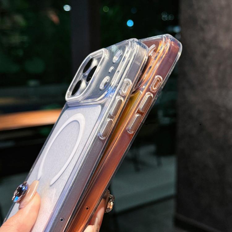 Crystal Shimmer Acrylic Magnetic Phone Case, For iPhone 17 Pro Max, For iPhone 17 Pro