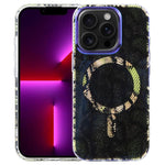 IMD Blue Light Jungle Series Magnetic Phone Case, For iPhone 13 Pro Max, For iPhone 13 Pro