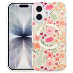IMD Blue Light Jungle Series Magnetic Phone Case, For iPhone 17e / 16e, For iPhone 17 Pro Max, For iPhone 17 Pro, For iPhone 17, For iPhone Air, For iPhone 16 Pro Max, For iPhone 16 Pro, For iPhone 16 Plus