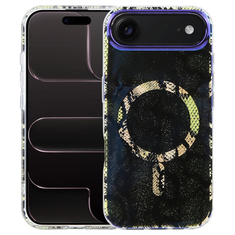IMD Blue Light Jungle Series Magnetic Phone Case, For iPhone 17e / 16e, For iPhone 17 Pro Max, For iPhone 17 Pro, For iPhone 17, For iPhone Air, For iPhone 16 Pro Max, For iPhone 16 Pro, For iPhone 16 Plus