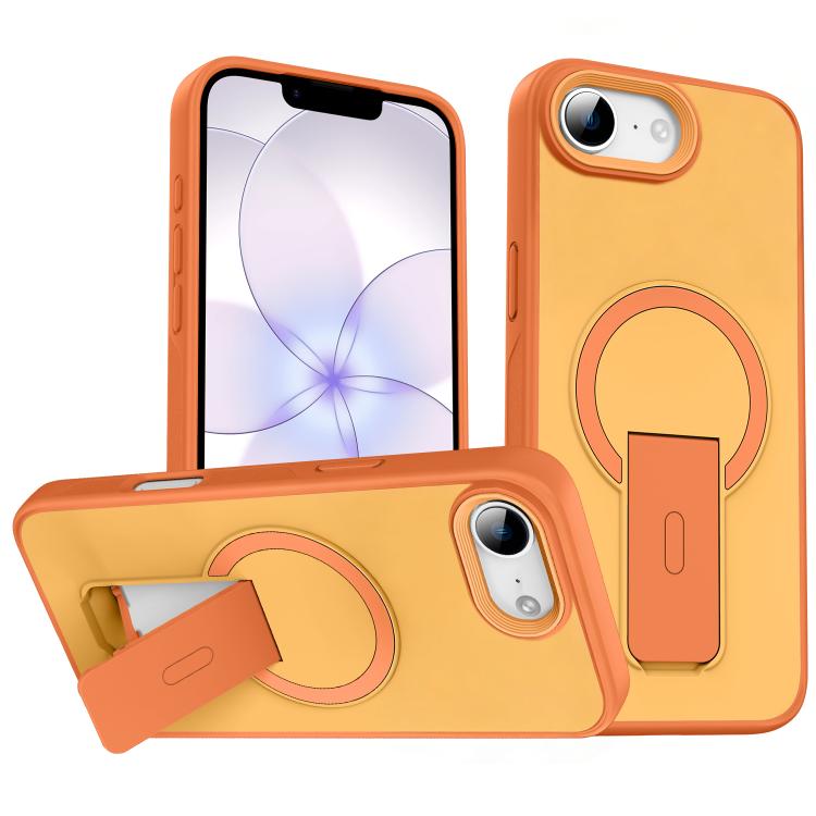 Skin Feel Invisible Kickstand MagSafe Phone Case, For iPhone 16e / 17e, For iPhone 17 Pro Max, For iPhone 17 Pro, For iPhone 17, For iPhone Air