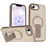 Skin Feel Invisible Kickstand MagSafe Phone Case, For iPhone 16e / 17e, For iPhone 17 Pro Max, For iPhone 17 Pro, For iPhone 17, For iPhone Air