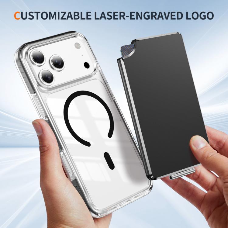 Magnetic Metal Card Clip Bag with Foldable Holder