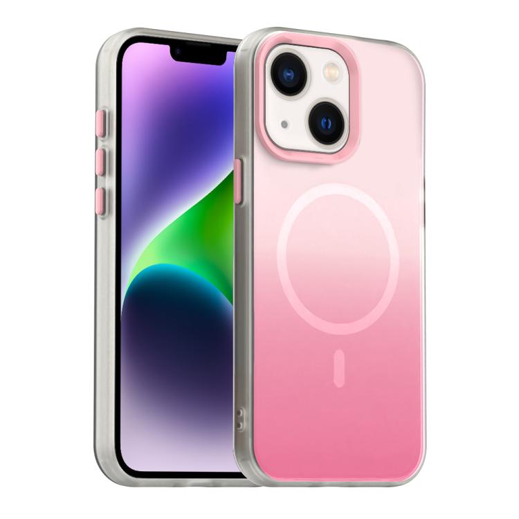 Candy Gradient Series 3 in 1 Hybrid Magnetic Phone Case, For iPhone 14, For iPhone 14 Pro, For iPhone 14 Pro Max, For iPhone 13 Pro Max, For iPhone 13 Pro, For iPhone 13