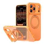 Alpha-style Rotating Bracket Magnetic Phone Case, For iPhone 17 Pro Max, For iPhone 17 Pro