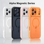 Alpha-style Skin-Feel Magnetic Phone Case, For iPhone 17 Pro Max, For iPhone 17 Pro
