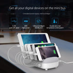 ORICO DUK-5P 40W 5 USB Ports Smart Charging Station with Stand, US Plug, UK Plug, AU Plug