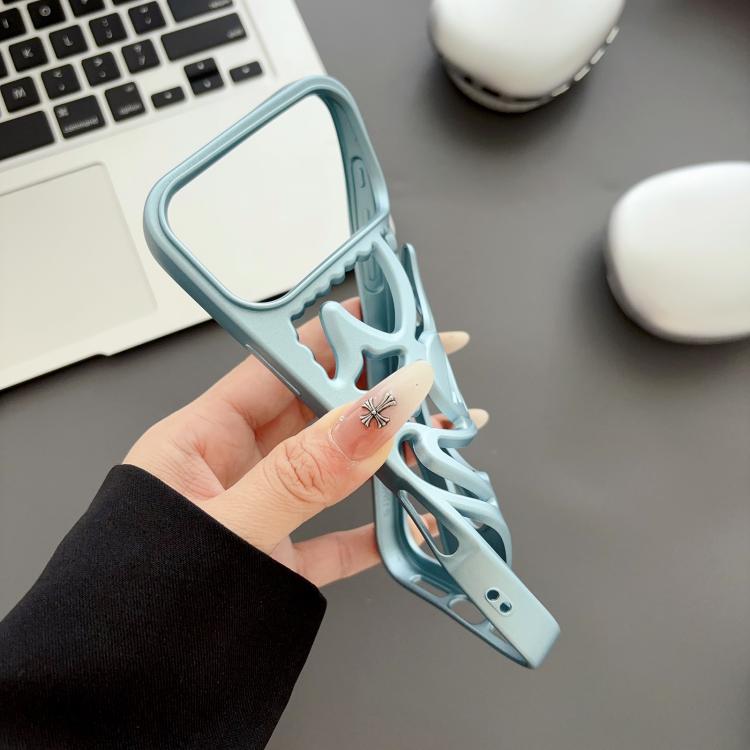 Oil Spraying Hollow Out Clown Heat Dissipation TPU Phone Case, For iPhone 17 Pro Max, For iPhone 17 Pro, For iPhone 17, For iPhone 16 Pro Max, For iPhone 16 Pro, For iPhone 16