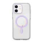 Dual-Color PC Hybrid TPU Magnetic Phone Case, For iPhone 12 / 12 Pro, For iPhone 12 Pro Max