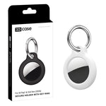 XDcase Solid Color Hard PC Protective Case with Key Ring, 1PC (Black), 1PC (White), 1PC (Rose Red), 1PC (Blue), 1PC (Pink), 1PC (Army Green)