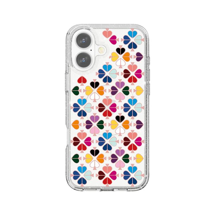 Glittering Crystal Red Heart Pattern Magnetic Phone Case, For iPhone 17, For iPhone Air, For iPhone 16 Pro Max, For iPhone 16 Pro, For iPhone 16 Plus, For iPhone 16, For iPhone 15 Pro Max, For iPhone 15 Pro, For iPhone 15 Plus