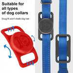 XDcase Pet Collar Design Waterproof Silicone Protective Case, 1PC (Black), 1PC (White), 1PC (Blue), 1PC (Pink), 1PC (Red), 1PC (Mint Green), 1PC Purple), 1PC (Yellow)