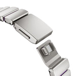 One-bead Waist Stainless Steel Norman Buckle Magnetic Watch Band, For Apple Watch 46mm / 49mm / 45mm / 44mm, For Apple Watch 42mm / 41mm / 40mm / 38mm