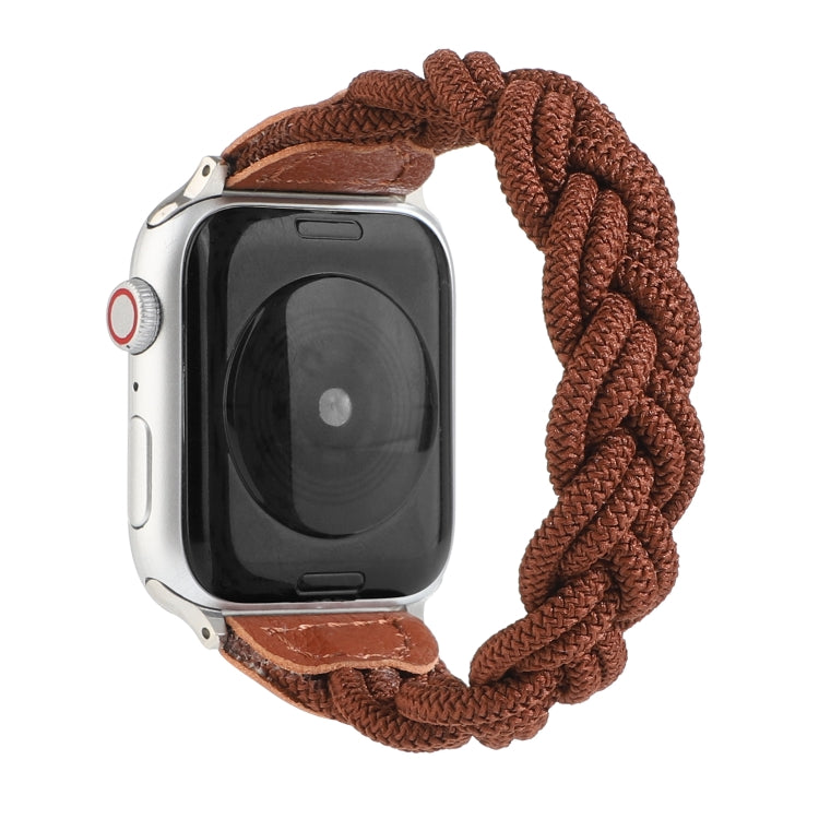 Elastic Woven Watchband For Apple Watch Series 6 & SE & 5 & 4 40mm / 3 & 2 & 1 38mm, 120mm, 130mm, 150mm