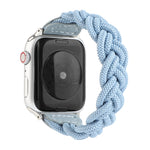 Elastic Woven Watchband For Apple Watch Series 6 & SE & 5 & 4 40mm / 3 & 2 & 1 38mm, 120mm, 130mm, 150mm