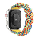 Elastic Woven Watchband For Apple Watch Series 6 & SE & 5 & 4 40mm / 3 & 2 & 1 38mm, 120mm, 130mm, 150mm