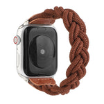 Elastic Woven Watchband For Apple Watch Series 6 & SE & 5 & 4 40mm / 3 & 2 & 1 38mm, 120mm, 130mm, 150mm
