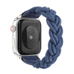 Elastic Woven Watchband For Apple Watch Series 6 & SE & 5 & 4 40mm / 3 & 2 & 1 38mm, 120mm, 130mm, 150mm