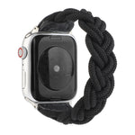 Elastic Woven Watchband For Apple Watch Series 6 & SE & 5 & 4 40mm / 3 & 2 & 1 38mm, 120mm, 130mm, 150mm