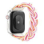 Elastic Woven Watchband For Apple Watch Series 6 & SE & 5 & 4 44mm / 3 & 2 & 1 42mm, 120mm, 130mm, 150mm