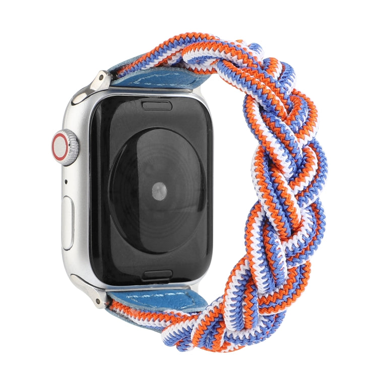 Elastic Woven Watchband For Apple Watch Series 6 & SE & 5 & 4 44mm / 3 & 2 & 1 42mm, 120mm, 130mm, 150mm