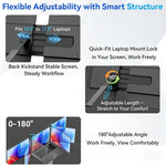 Blackview DCM6 Pro 14 inch Dual Screen Portable Laptop Extension Monitor with Stand, DCM6 Pro