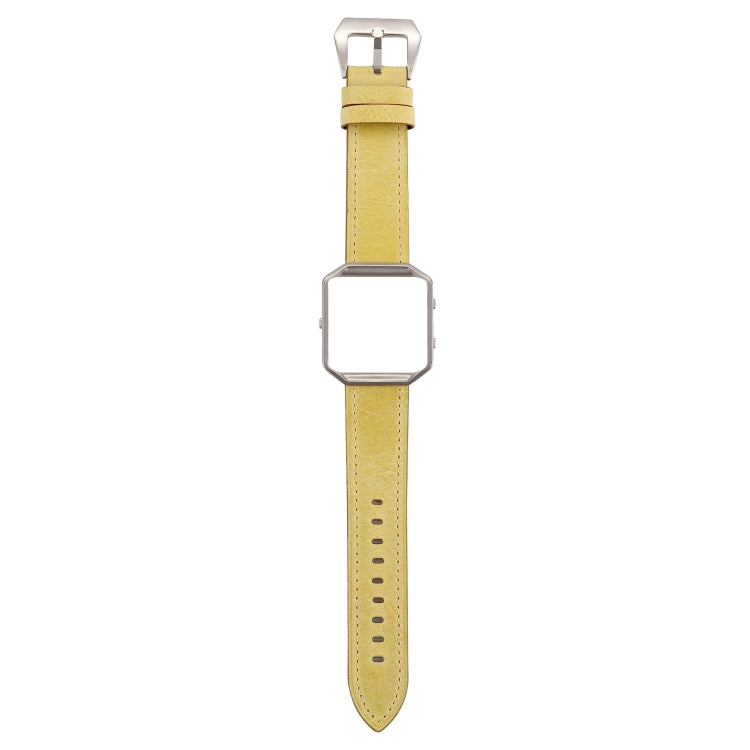 Fresh Style Genuine Leather Replacement Strap Watchband, For Fitbit Charge 2, For Fitbit Blaze