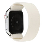 Solid Color Silicone Replacement Strap Watchband, For Apple Watch Series 7  41mm / & 6 & SE & 5 & 4 40mm, For Apple Watch Series  7  45mm / & 6 & SE & 5 & 4 44mm