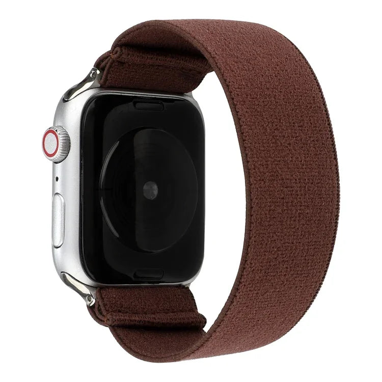 Solid Color Silicone Replacement Strap Watchband, For Apple Watch Series 7  41mm / & 6 & SE & 5 & 4 40mm, For Apple Watch Series  7  45mm / & 6 & SE & 5 & 4 44mm