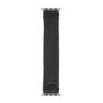 Nylon + Leather Braided Watchband For Apple Watch Series 6 & SE & 5 & 4 44mm / 3 & 2 & 1 42mm, S, M, L