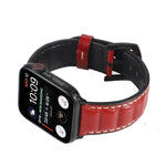 Genuine Leather Watchband For Apple Watch Series 6 & SE & 5 & 4 40mm / 3 & 2 & 1 38mm, For Apple Watch Series 7 41mm / 6 & SE & 5 & 4 40mm / 3 & 2 & 1 38mm