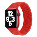 Single-turn Woven Pattern Silicone Watchband For Apple Watch Series 6 & SE & 5 & 4 44mm / 3 & 2 & 1 42mm, S, M, L