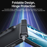 Spray-Coated Spring Hinge Holder Integrated Film Phone Case, For iPhone Duo