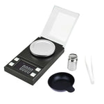 MH-8028 50g x 0.001g High Accuracy Digital Electronic Portable Jewelry Diamond Gem Carat Lab Weight Scale Balance Device with 1.6 inch LCD Screen, 50g/0.001g