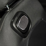 Car Seat Back Handle Carbon Fiber Decorative Sticker for BMW Mini Cooper F55 / F56, For BMW Mini Cooper JCW One F56