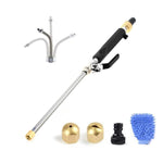 Garden Lawn Irrigation High Pressure Hose Spray Nozzle Car Wash Cleaning Tools Set, Spray Nozzle Set (Yellow), Spray Nozzle Set (Orange), Spray Nozzle Set (Green), Spray Nozzle Set (Blue), Spray Nozzle Set (Black)