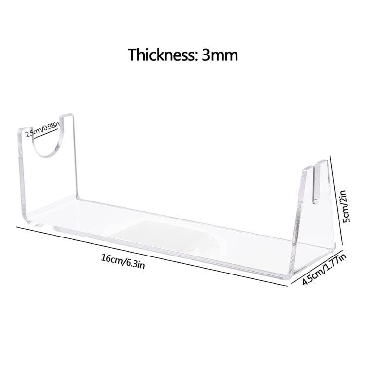 YX021-2 Acrylic Swiss Army Knife Display Knife Holder, Size: 16x4.5x5cm, YX021-2