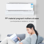 Bedroom Wall-Mounted Baby Universal Anti-Straight Blowing Air Conditioning Windshield Wind Deflector Shroud, Y Rounded Corner Version, Y Rounded Corner Version