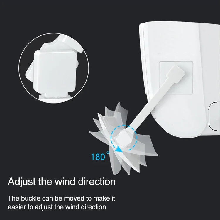 Bedroom Wall-Mounted Baby Universal Anti-Straight Blowing Air Conditioning Windshield Wind Deflector Shroud, Y Rounded Corner Version, Y Rounded Corner Version