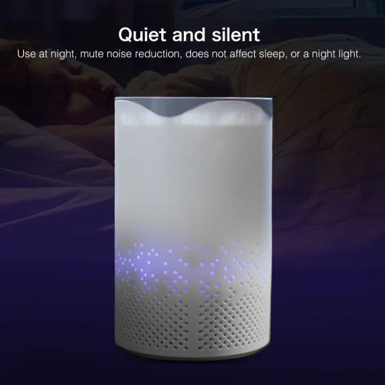 Portable Square UV Sterilization Anion Air Purifier Car Home Air Humidifier, Square UV Sterilization