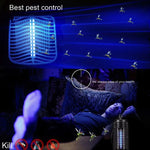 3W Microwave Insect Killer Electric Mosquito Fly Bug Insect Control with Trap Lamp, AC 110V, US Plug, AC 110V  US Plug