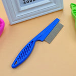 5 PCS Pet Cats Dogs Supplies Combs Fine Toothed Stainless Steel Needle Fleas Removal Combs, Length: 18.5cm, Length: 18.5cm, Blue, Length: 18.5cm, White
