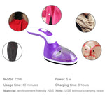 USB Charged And Battery Power Supplied Handle Rotatable Clothes Link Remover Machine