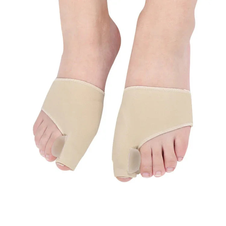 1 Pair SEBS Hallux Valgus Correction Sleeve Feet Care Special Big Toe Bone Ring Foot Thumb Orthopedic Brace Relieve for Men / Women, Size: S, Size: S
