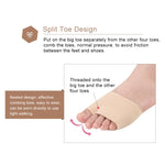 1 Pair Threaded Thumb Valgus Care Foot Forefoot Thickened Super Soft Thumb Protector, Size: L, Size: L