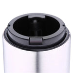 Magnetic Automatic Beer Bottle Cap Opener Stainless Steel Push Down Beer Opener Kitchen Gadgets, Size: 8.5 x 5.2cm, Magnetic Opener