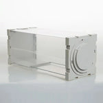 Door Humane Animal Live Cage, Rat, Mouse and More Small Rodents PP Material Transparent Cage Trap, Door Humane Animal Live Cage