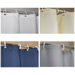 Thickening Waterproof And Mildew Curtain Honeycomb Texture Polyester Cloth Shower Curtain Bathroom Curtains,Size:180*200cm, Size:180*200cm