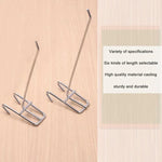 10pcs 3.5mm Supermarket Iron Grid Shelf Hook, Length: 15cm, 3.5mm  15cm